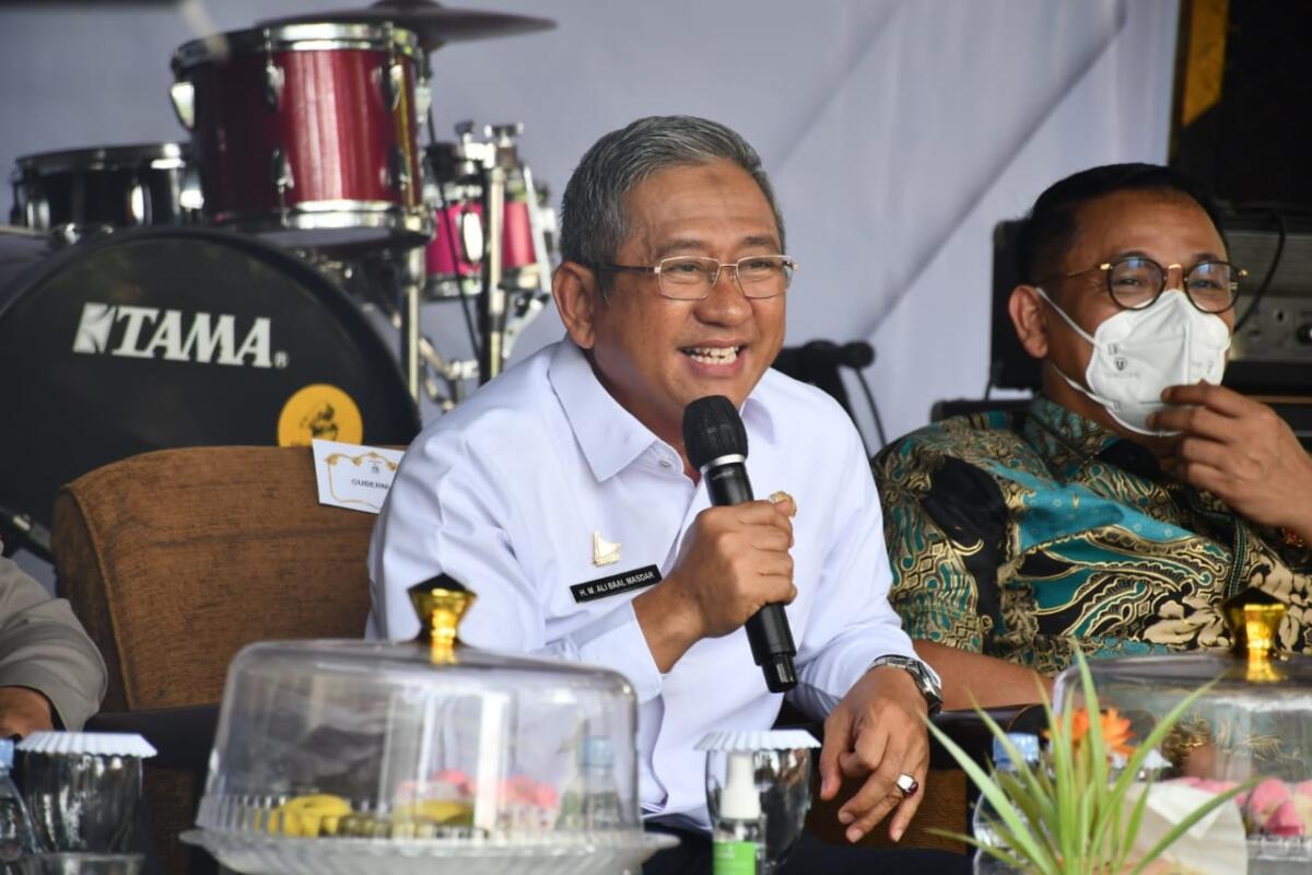 Gubernur Sulawesi Barat Rilis Kinerja 2021 Bersama Forkopimda