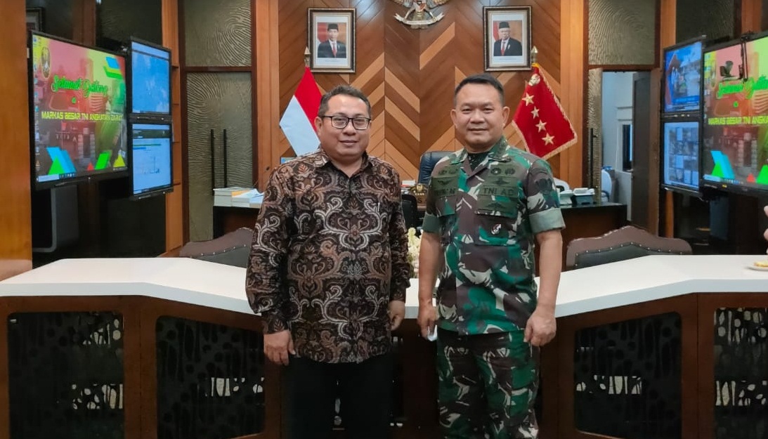KSAD Dudung Ajak SMSI Optimalkan Potensi Penguatan Ideologi Pancasila dan NKRI
