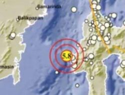 BMKG: Episenter Gempa Mamuju Magnitudo 5,8 dan Gempa Mamuju 2021 Berbeda