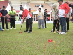 Atlet dari Beberapa Provinsi Berlaga di Turnamen Gateball Piala Gubernur Sulbar