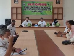 Distapan Sulbar Gelar Rakor Pengendalian Kerawanan Pangan dan Gizi