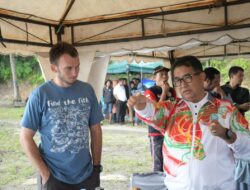 Akmal Malik di Campalagian, Ingin Destinasi Wisata Bebas Sampah Plastik