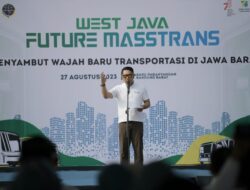 Gubernur Ridwan Kamil Resmikan BRT Berbasis Listrik Kawasan Bandung Raya