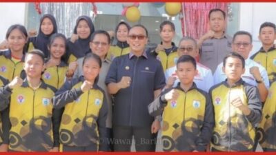 Pj Gubernur Resmikan Kantor KONI Sulbar
