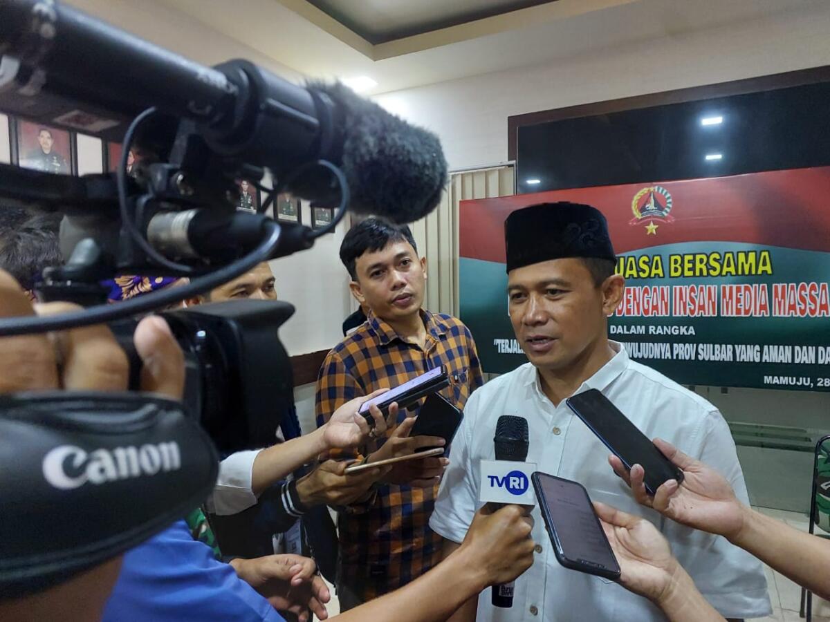 Danrem 142 Tatag Harap Program Kolaborasi dengan Wartawan
