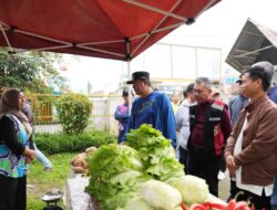 Pedagang di Pasar MAMASA Bahagia Didatangi Pj Gubernur Sulbar