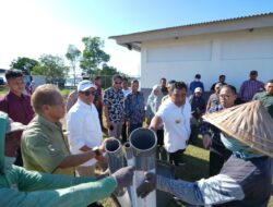 Dorong Sulbar Jadi Sentra Udang, Pj Bahtiar Ajak PT Bomar Beli Udang Asal Sulbar