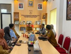 Diskominfo Sulbar Terima Kunjungan KIP Gorontalo