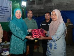 Dekranasda Resmikan Rumah Produksi Tenun Sutra Mandar