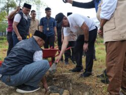 Peletakan Batu Pertama Pembangunan Kantor Baznas Sulbar