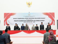 Gubernur Ajak DPRD Bangun Sulbar Maju dan Sejahtera