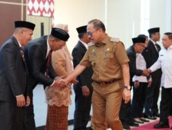Wagub Sulbar Hadiri Pelantikan Komisi Informasi Provinsi Sulbar
