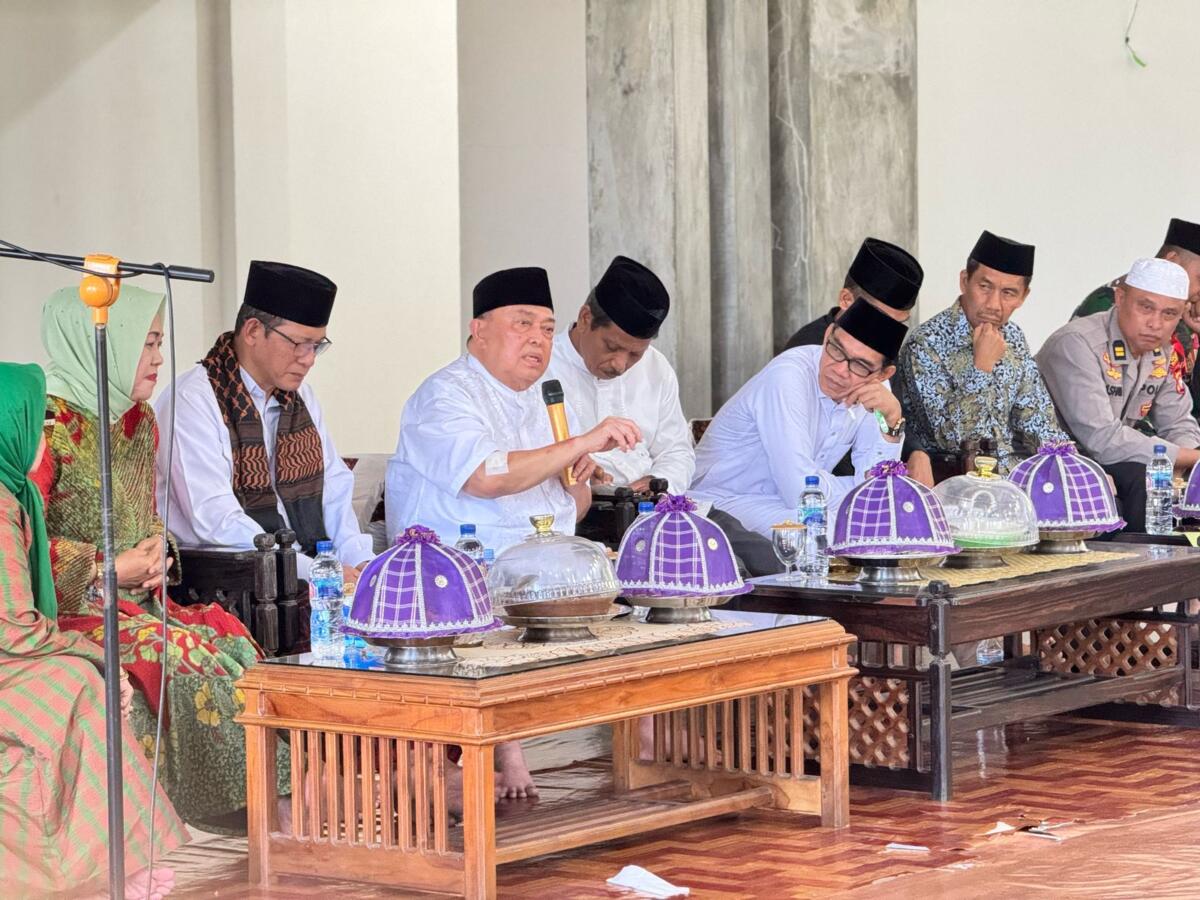 Wagub Sulbar Salim S Mengga Hadiri Halal Bihalal di Sendana