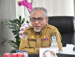 Bahas Efisiensi Anggaran, Plh Sekprov Rapat Bersama Sekda Se-Sulbar