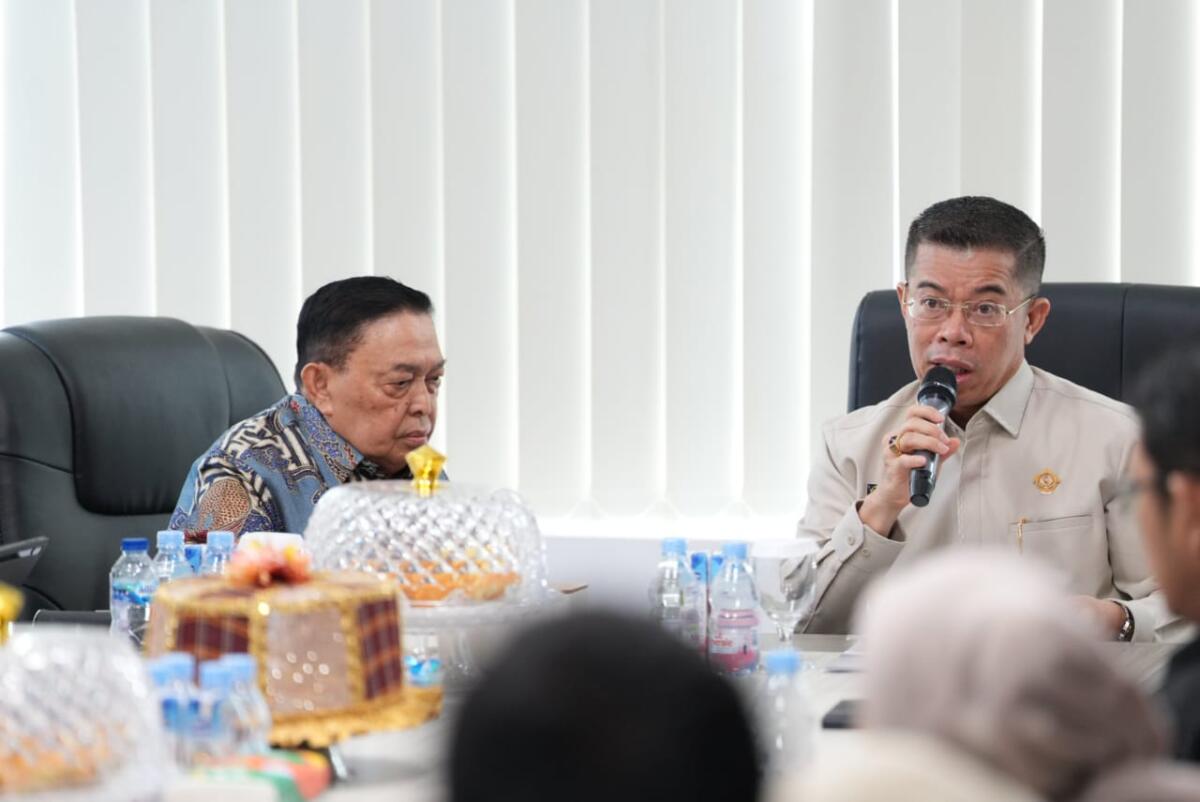 Wagub Pimpin Entry Meeting BPK Jelang Pemeriksaan LKPD Sulbar 2024