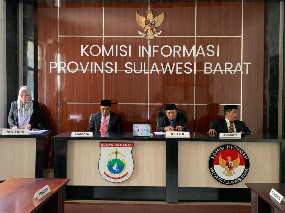 KI Sulbar Gugurkan Tiga Sengketa Informasi