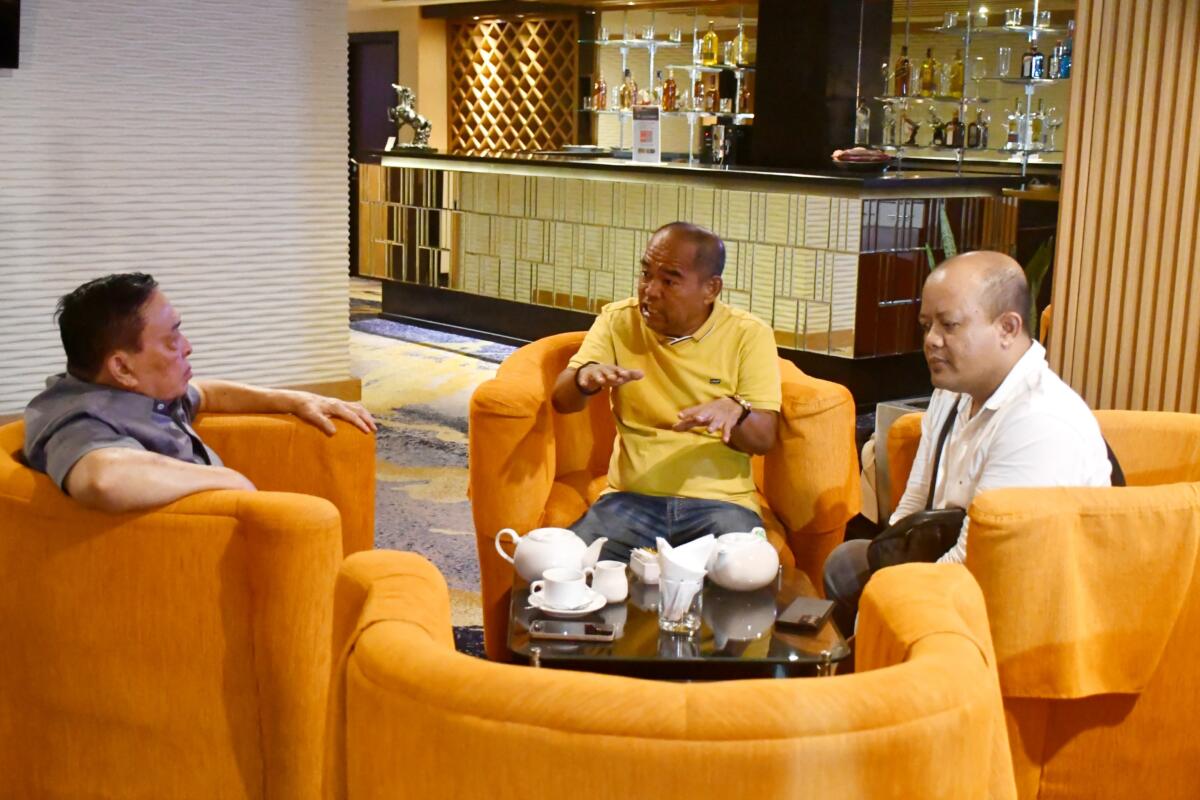 Wagub Sulbar Audiensi Pengusaha Kelapa Dalam di Palu