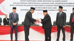 LKPD Pemprov Sulbar 2024 Raih WTP, Wagub: Target Kami WTP Tanpa Catatan