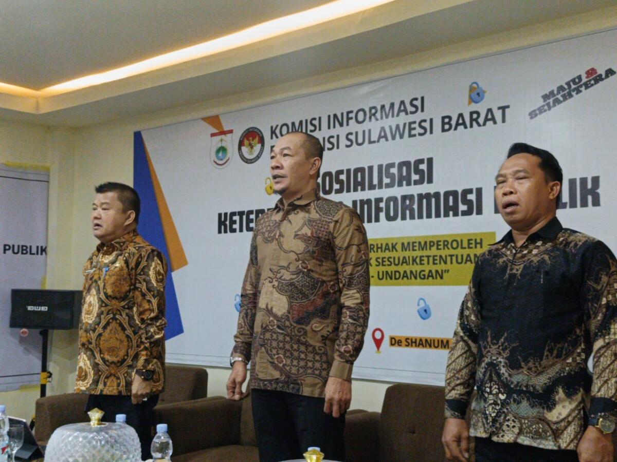 Wujudkan Visi Misi Gubernur, KI Sulbar Bentuk PPID Hingga Tingkat Desa