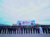Gubernur Sulbar Apresiasi HUT Bhayangkara di Anjungan Pantai Manakarra