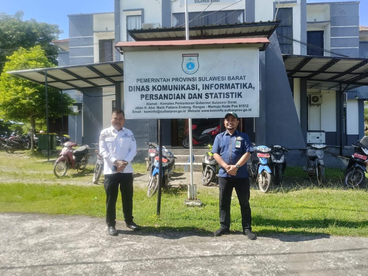 Diskominfo Sulbar Gandeng DJKN Sulseltrabar Lakukan Penilaian Aset tak Produktif
