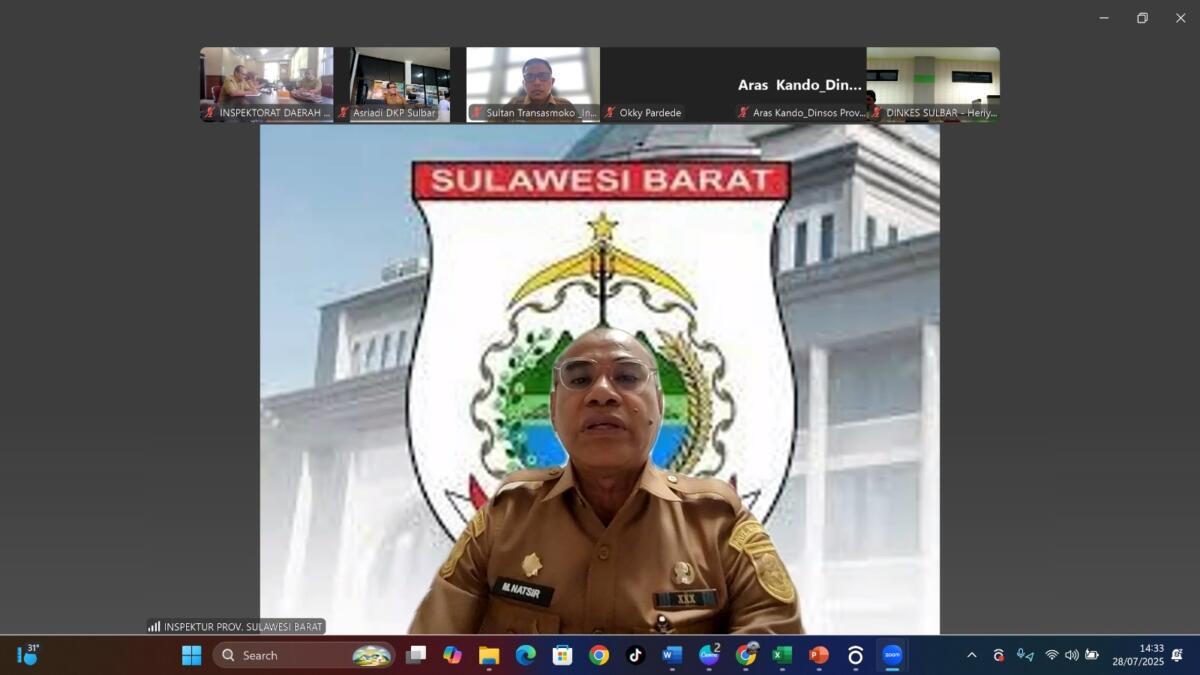 Pemprov Sulbar Dukung Pengawasan Itjen Kemendagri
