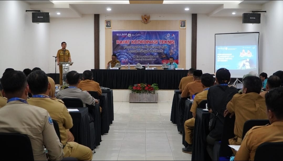 Penanganan Blankspot Kominfo Sulbar Sasar 15 Titik Bantuan Jaringan Internet