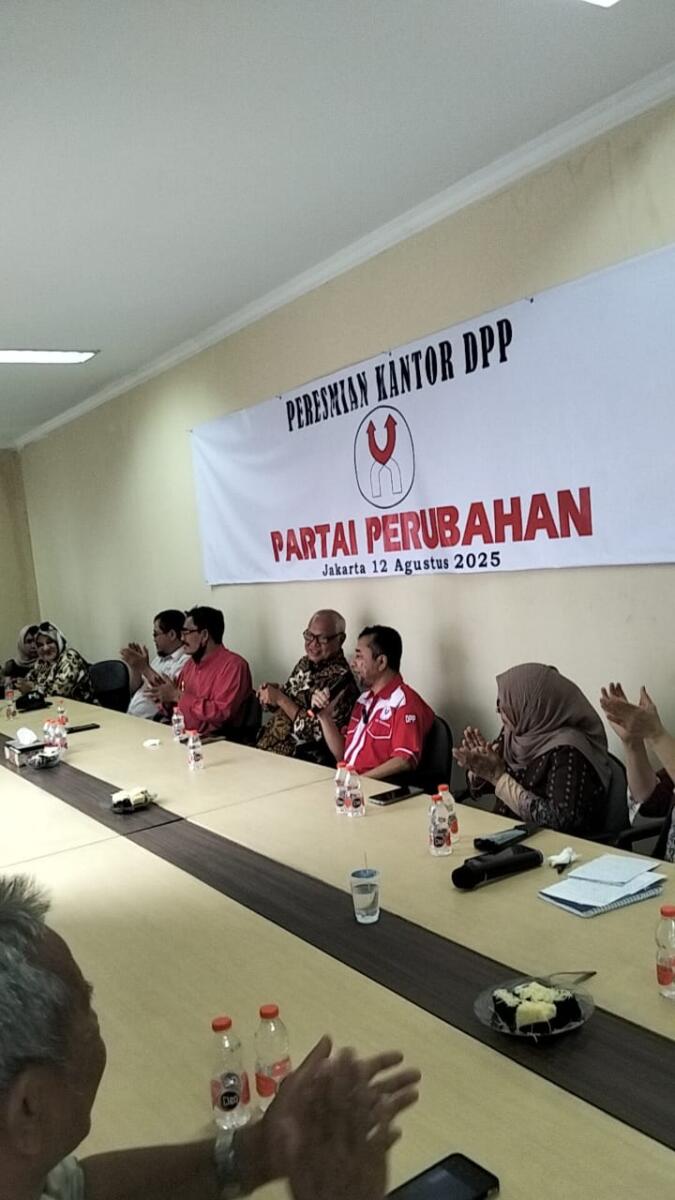 Muhammad Salil: Tagline Partai Perubahan Bukan Sekadar Slogan