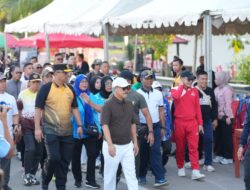 Hari Jadi ke-21 Sulbar Dimeriahkan Jalan Santai Bersama Gubernur