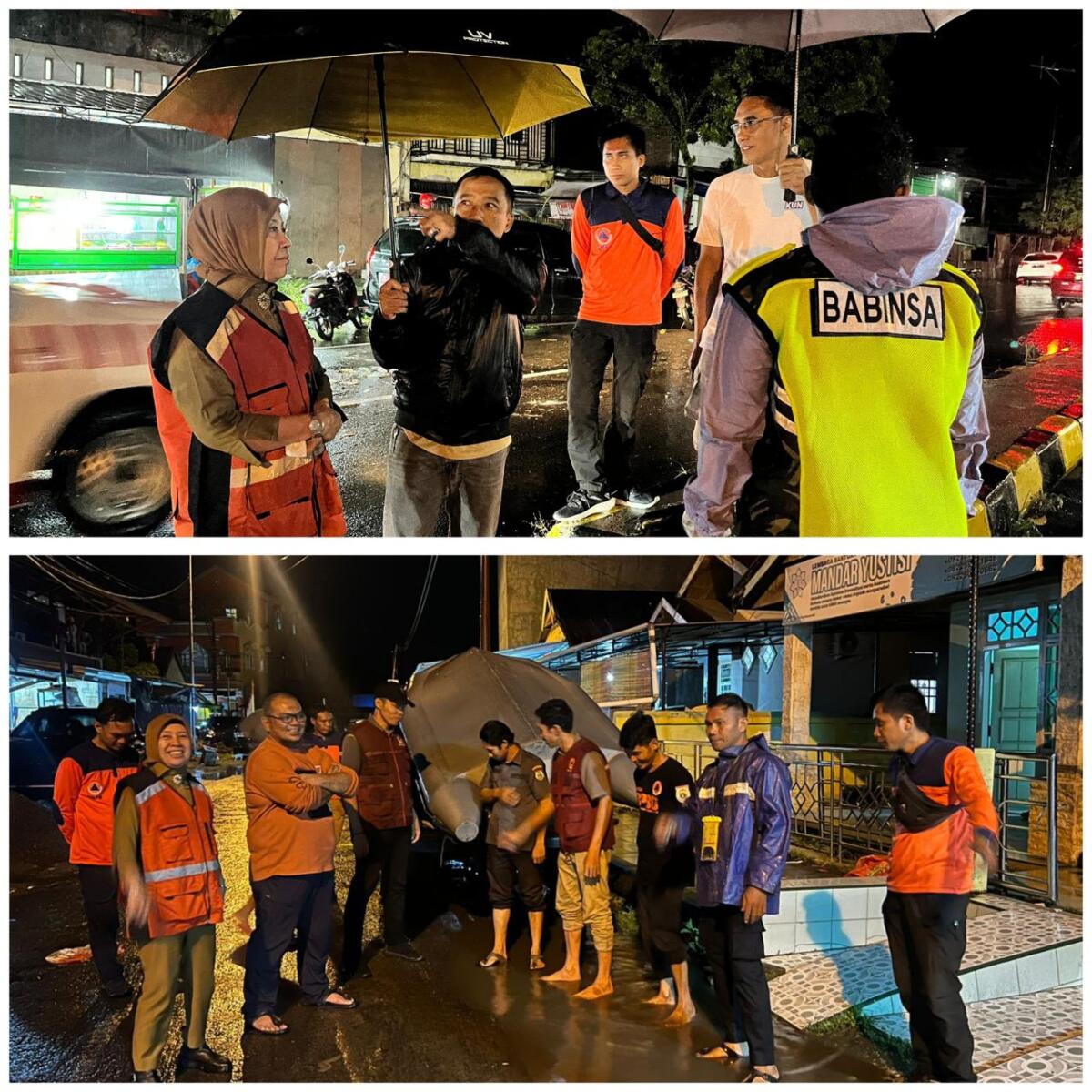 BPBD Sulbar Tinjau Titik Banjir di Kota Mamuju BPBD Sulbar Tinjau Titik Banjir di Kota Mamuju