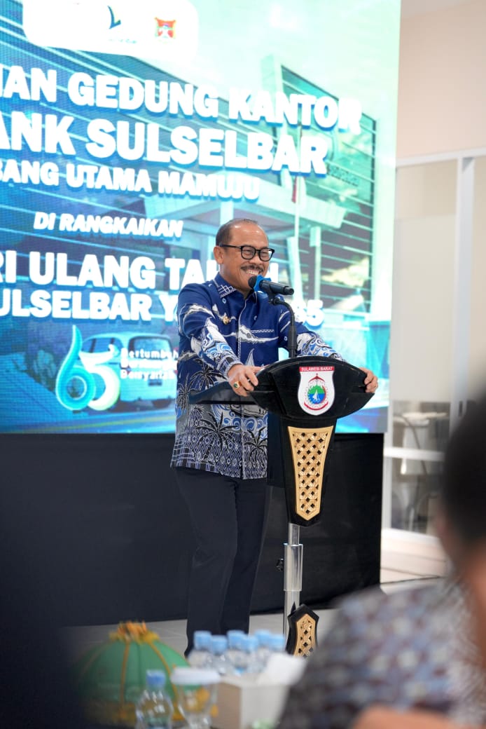 Peresmian Gedung Bank Sulselbar, Gubernur Suhardi Duka Tekankan Dukung UMKM dan Pertanian