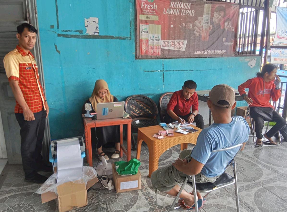 UPTD Samsat Polman Ikuti Webinar Layanan Kepegawaian BKPSDM Sulbar