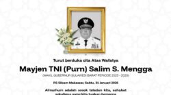 Wakil Gubernur Salim S Mengga Wafat di RS Siloam Makassar, Gubernur Sulbar Sampaikan Duka Mendalam Wakil Gubernur Salim S Mengga Wafat di RS Siloam Makassar, Gubernur Sulbar Sampaikan Duka Mendalam