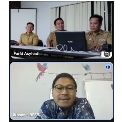 Dinas ESDM Rapat Virtual Bersama PT Bank Sulselbar Soal Ketenagalistrikan