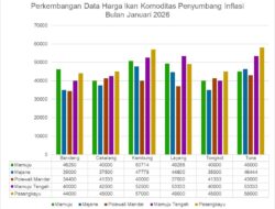 Data Terkini DKP Sulbar: Harga Ikan Kembung Capai Rp57.000/kg, Ini Faktor Penyebabnya