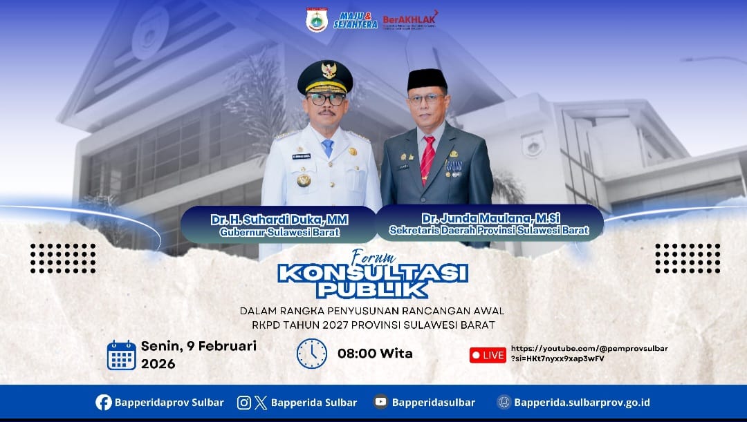 Forum Konsultasi Publik RKPD 2027, Perkuat Arah Pembangunan Partisipatif