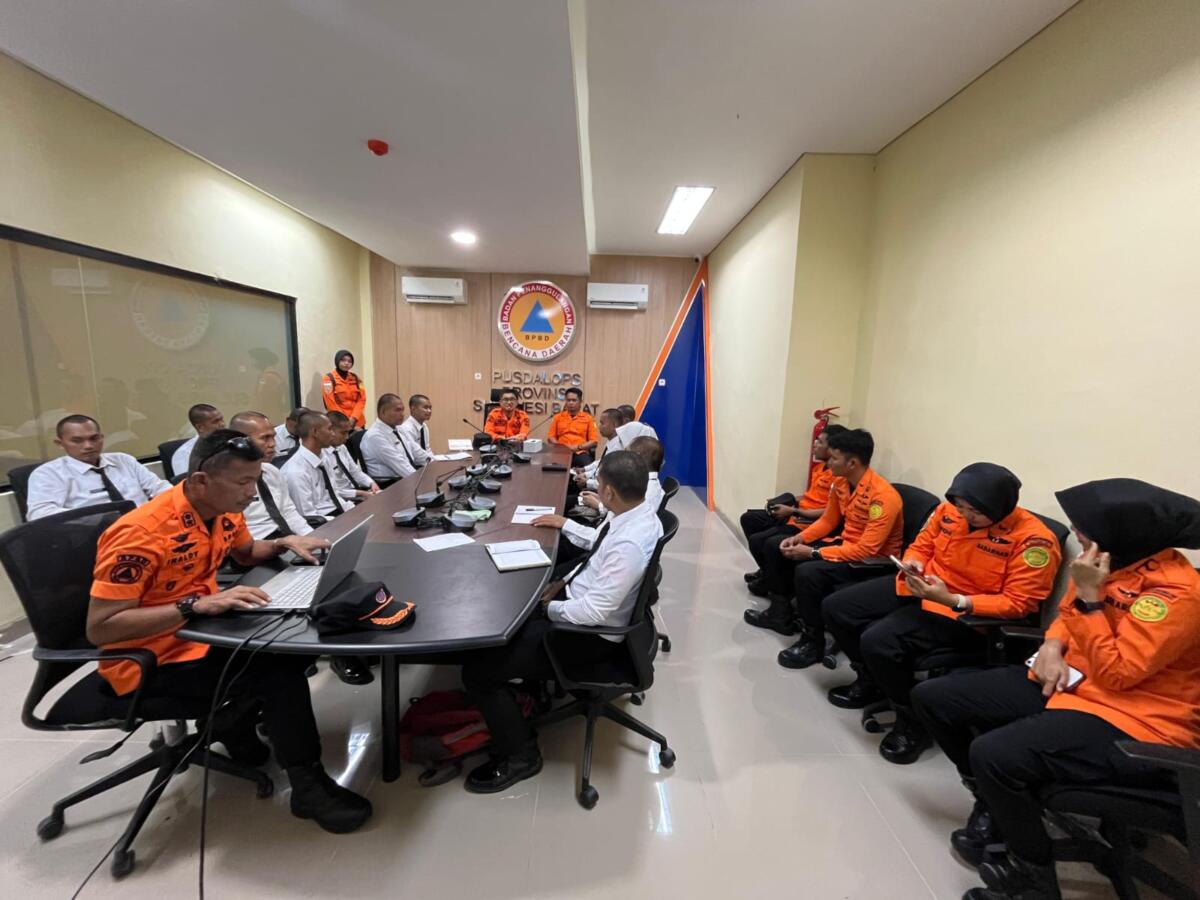BPBD Sulbar Terima  Peserta Pelatihan Dasar SAR Basarnas Mamuju