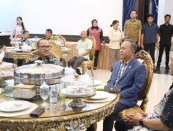 Jamuan Malam Gubernur Sulbar dan Wamen HAM, Bahas Isu HAM hingga Ekonomi Daerah