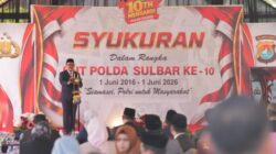 HUT Polda Sulbar, Suhardi Duka Tekankan Pentingnya Kemitraan Polisi dan Pemerintah