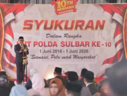 HUT Polda Sulbar, Suhardi Duka Tekankan Pentingnya Kemitraan Polisi dan Pemerintah